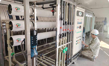 Bàn giao hệ thống lọc nước RO 2 cấp + EDI 2000L/H tại Ninh Bình (1) (1) (1)